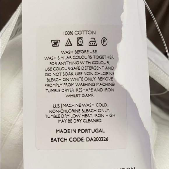 The white company classic ribbed throw - Picture 5 of 6